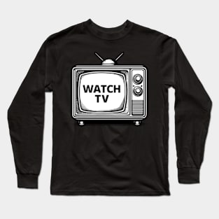 They Live Retro Watch TV Long Sleeve T-Shirt